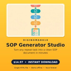 SOP Generator Studio