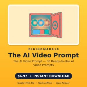 The AI Video Prompt — 50 Ready-to-Use AI Video Prompts