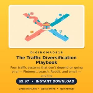 The Traffic Diversification Playbook — 4 Evergreen Traffic Systems (Vol 1)