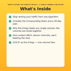 Traffic Systems: The Complete Trilogy — 11 Traffic Channels, One System
