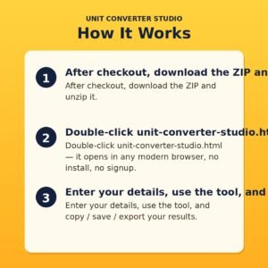Unit Converter Studio